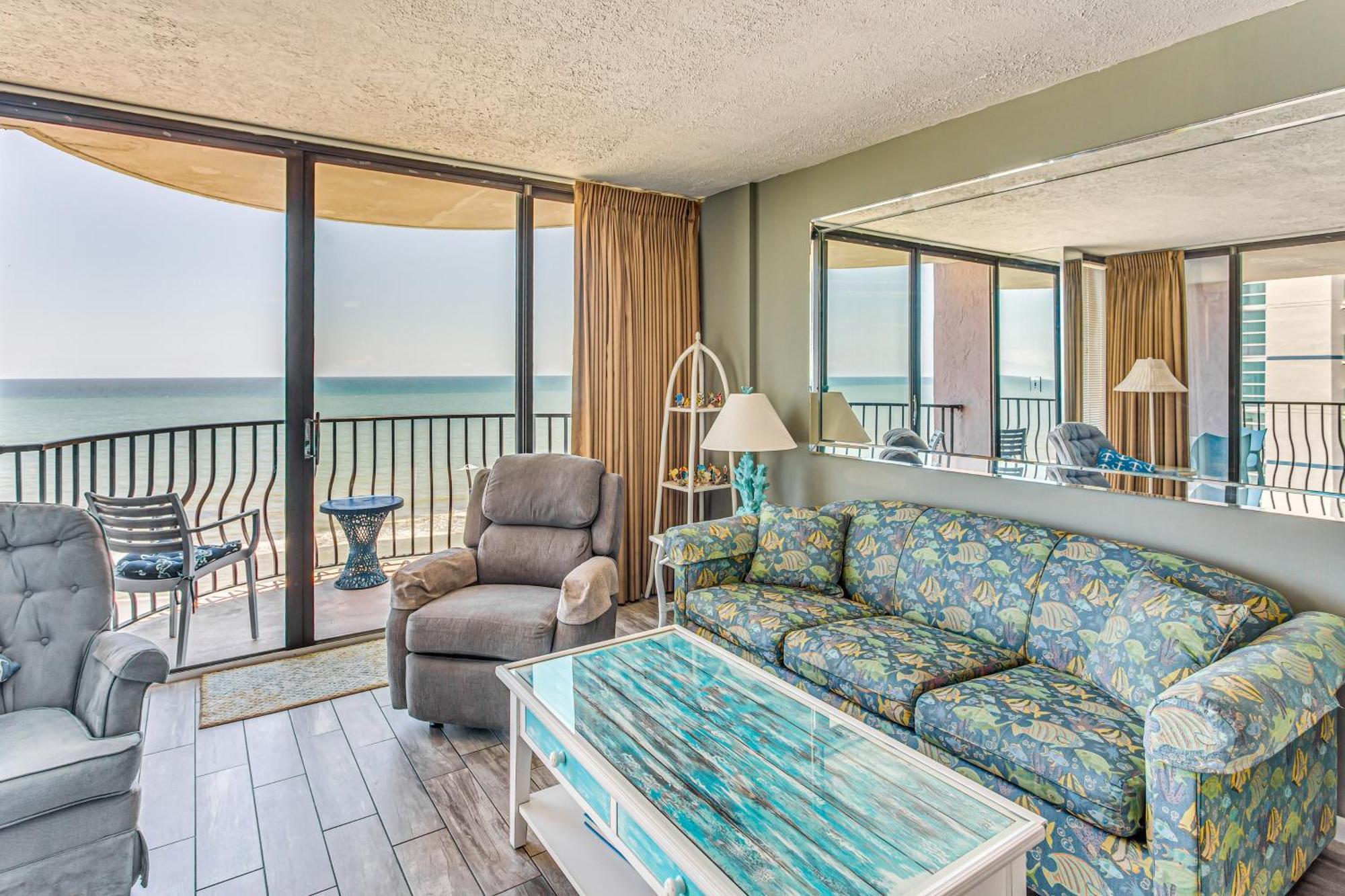 Myrtle Beach Oceanfront Condo With Covered Balcony! Екстер'єр фото