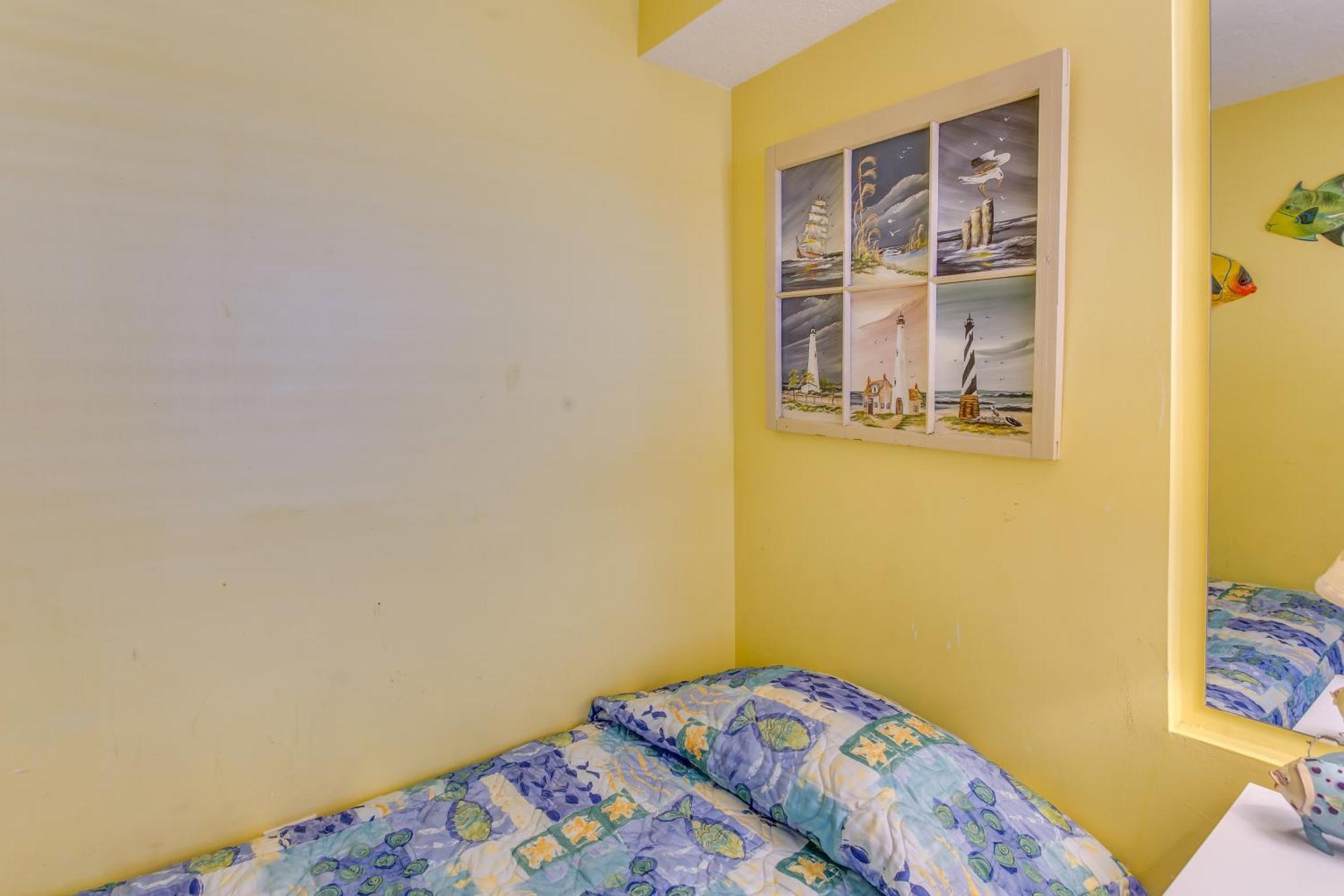 Myrtle Beach Oceanfront Condo With Covered Balcony! Екстер'єр фото