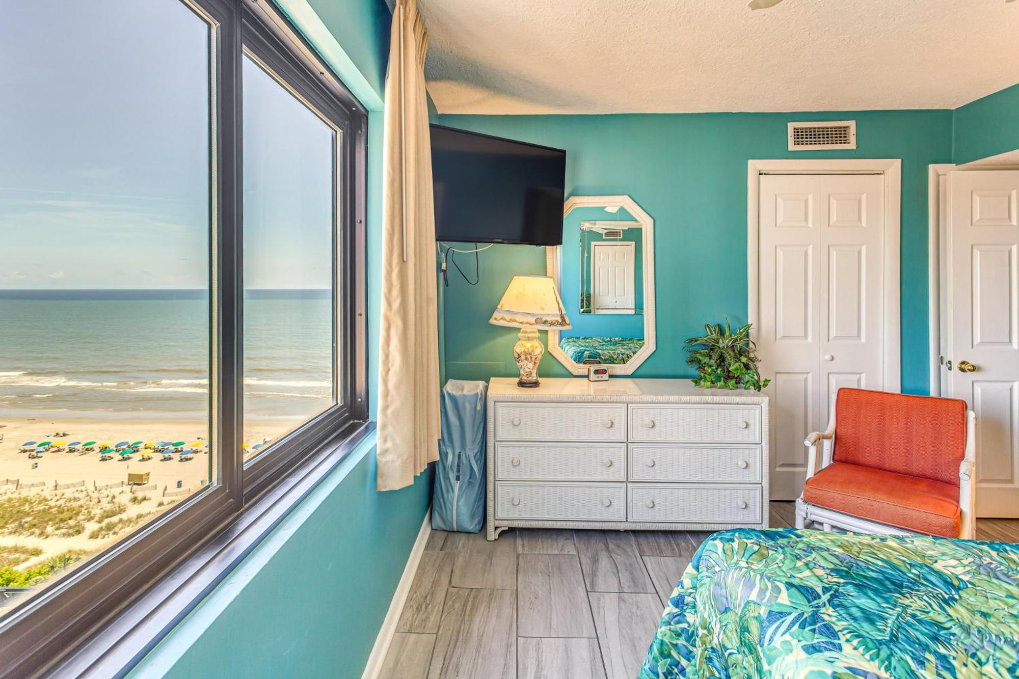 Myrtle Beach Oceanfront Condo With Covered Balcony! Екстер'єр фото