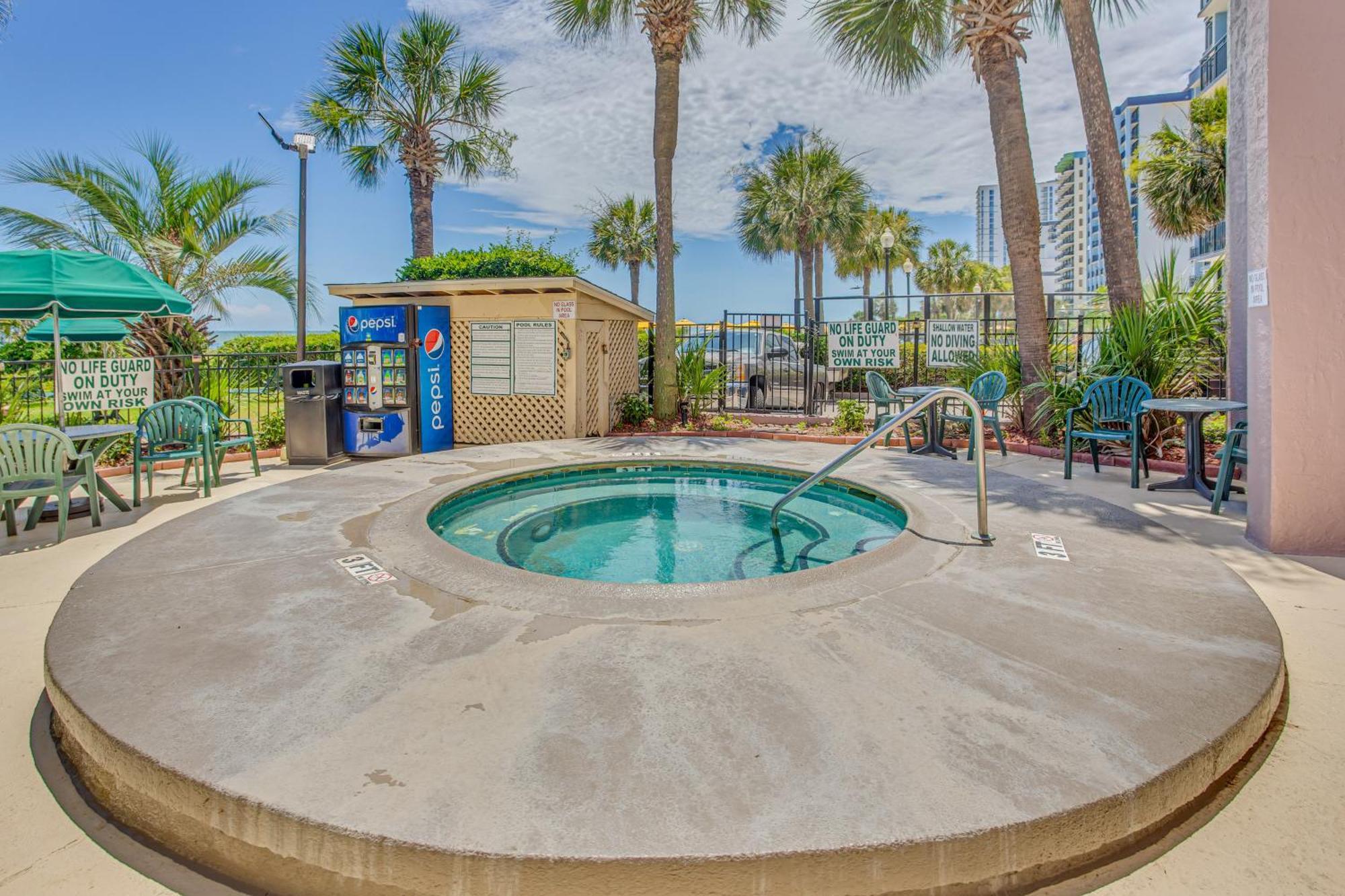 Myrtle Beach Oceanfront Condo With Covered Balcony! Екстер'єр фото