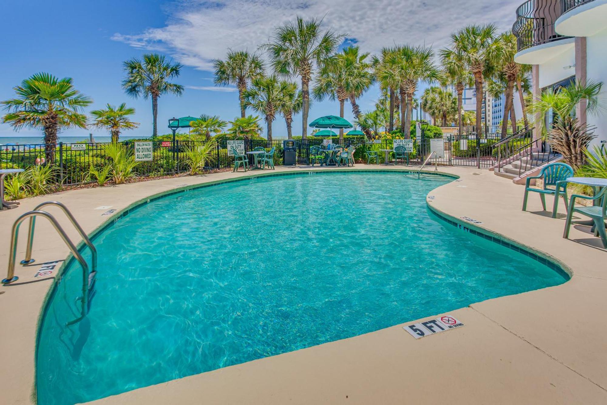 Myrtle Beach Oceanfront Condo With Covered Balcony! Екстер'єр фото